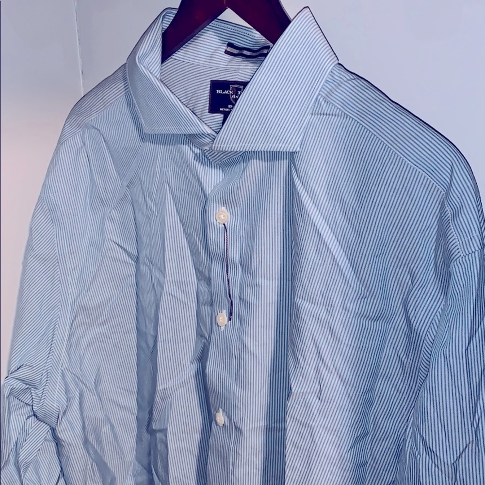 Black & Brown Dress Shirt